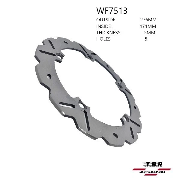 ROTORES FRENO MOTO HONDA CROSSTOURER 1200,VFR 1200 F WF7513 Foto 1 de 4