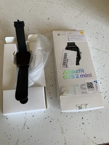 Amazfit GTS 2 Mini Health and Fitness Smartwatch Black Open Box - Photo 1 sur 4
