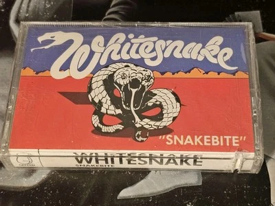WHITESNAKE- Snakebite Remaster Cassette Geffen  1990 SEALED Case Notch  - Image 1 of 4