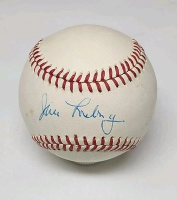 Jim Lonborg Signed Auto Rawlings Official American League Baseball RED SOX - Image 1 of 3