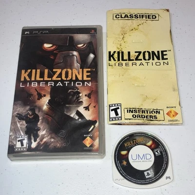 791:  Killzone: Liberation (Sony PSP, 2006) Tested Working CIB - Image 1 of 3