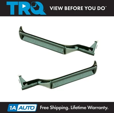 TRQ Door Handle Black Metal Inner Set for Ford Bronco F150 F250 F350 F800 F53 - Image 1 of 4