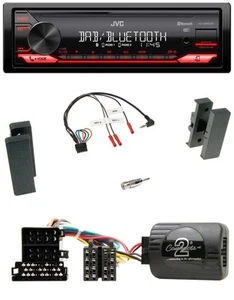 JVC Bluetooth USB DAB Lenkrad Autoradio für Seat Leon 2002-2006 Toledo 2002-2004 - Bild 1 von 9