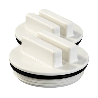 POOL TOTAL Winter Stopfen 2 Stk. Winter Stoppel universal 2" Zoll mit O-Ring für Pool 59mm