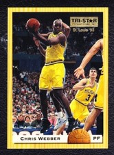1993 CLASSIC -CHRIS WEBBER DRAFT PICKS. Rare Tri-Star Promo