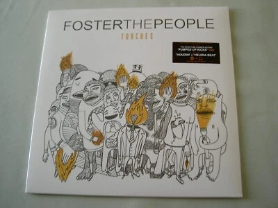 FOSTER THE PEOPLE Torches new sealed 1st issue US 2011 vinyl LP - Image 1 of 4