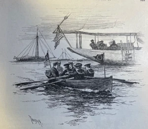 1890 Yachts Yachting illustrated - Picture 1 of 6