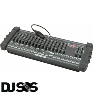 QTX DM-X16 192 Channel DMX Controller with 16 Faders LCD Display MIDI & USB Lamp - Picture 1 of 3