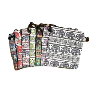 Bolso bandolera de viaje tailandés bordados elefante hippie gitano boho hecho... - Imagen 1 de 21