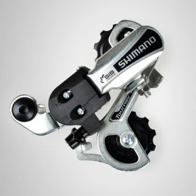 Shimano RD-TY21 6/7 Speed Mountain Bike Bicycle Rear Derailleur SS Silver - Image 1 of 2