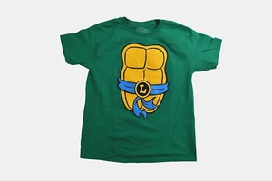 Teenage Mutant Ninja Turtles Youth Boys TMNT Leonardo Costume Shirt New XS, M, L - Picture 1 of 5