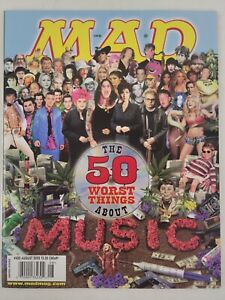 Mad Magazine #420 August 2002 The 50 Worst Things About Music Cover Osbornes