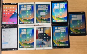 9x Apple iPad Pro 1st Gen 9.7'' (A1673/A1674) - Cracked Glass - Please read - Picture 1 of 15