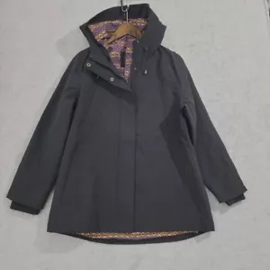 NEW Pendleton Womens S Black Hooded Parka Windbreaker Coat - Picture 1 of 11