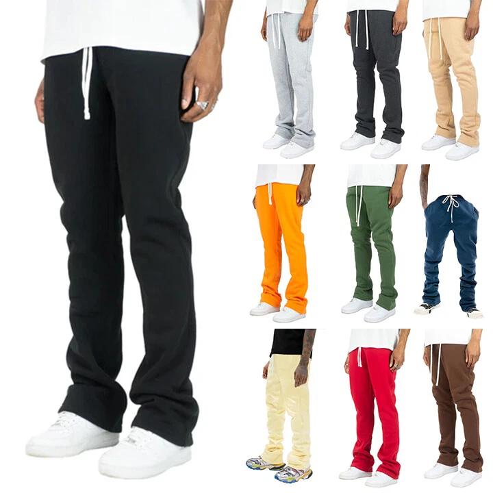 Pantalones deportivos REBEL MINDS Essential polar apilados acampanados 100-475 para hombre Foto 1 de 1
