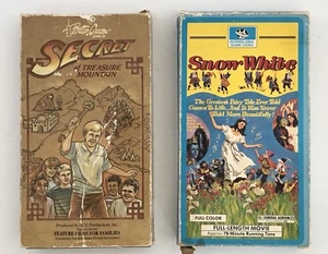 Snow White & Secret Of Treasure Mountain VHS - Bild 1 von 2