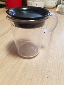 Tupperware - Tafelperle Kaffeefreund Milchkanne 250 ml, Klar- schwarz - Bild 1 von 4