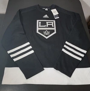 Suéter Adidas NHL Los Angeles Kings Hockey Crew Talla Mediana HA5768 - Imagen 1 de 9