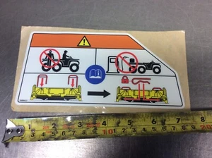 Can-Am Outlander 6x6 2015-2021 Warning Label 22110811 - Picture 1 of 1