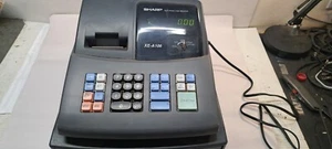 Sharp Electronic Cash Register XE-A106 w/Register Key No Drawer Key Tested Works - Picture 1 of 10