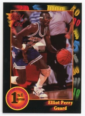 1992 Wild Card Collegiate Elliot Perry #21 - Image 1 of 2