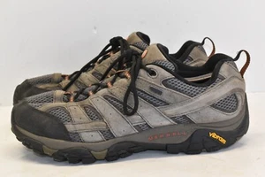 Merrell Men's Moab 2 Gray Hiking Shoes Size 11.5W Select Dry Style J06029W - Picture 1 of 11