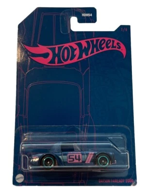 Hot Wheels 2022 HW 54th Anniversary Blue & Pink 1/6 Datsun Fairlady 2000 - Image 1 of 2