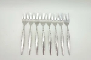 8 - HORQUILLAS ENSALADAS Oneida Community VENETIA mango bruñido acero inoxidable 6 3/4" - Imagen 1 de 3