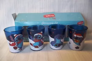 Disney's Lilo & Stitch Set Of 4 Stitch Shot 1.5oz Glasses In Box - Picture 1 of 1