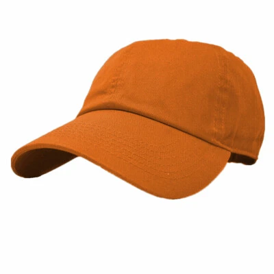 Gorra de béisbol estilo polo de algodón liso ajustable militar lisa sombrero de papá Foto 1 de 4