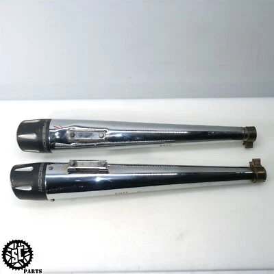 2013 HARLEY STREET GLIDE FREEDOM DUAL SLIP ON EXHAUST PIPE MUFFLER - Изображение 1 из 4