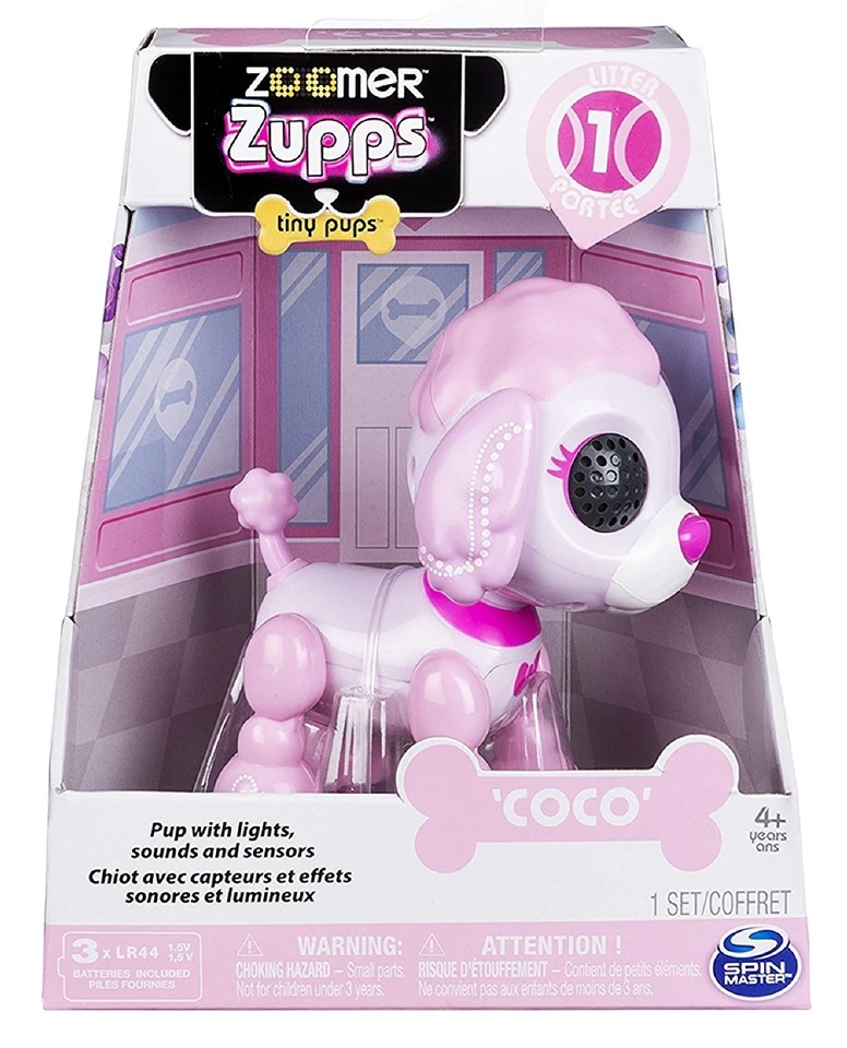Zoomer Zupps COCO 6033742 cane cagnolino SPIN MASTER -nuovo- Italia - Immagine 1 di 1