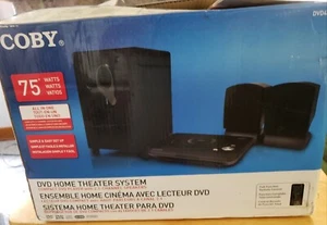 Coby DVD-420 2.1 Channel 75 watts Home Theater System still in box  - Picture 1 of 8