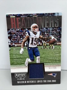 2017 Panini Playoff Headliners /99 Malcolm Mitchell #HL-MM - Picture 1 of 4