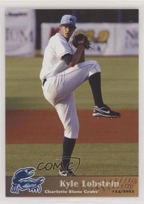 2011 Grandstand Charlotte Stone Crabs Kyle Lobstein - Image 1 of 2