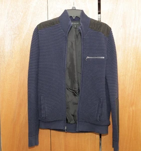 INC (International Concepts) Men's Cotton Jacket - Dark Blue/Navy - Small - Picture 1 of 4