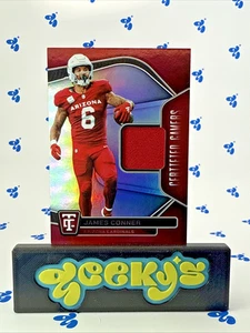 2024 Totally Certified Football James Conner #CG-JCR Certified Gamers Mem Patch - Picture 1 of 13