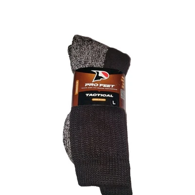 CALCETINES TÁCTICOS PRO FEET COMBAT L - NUEVOS CON ETIQUETAS 10-13 marrón oscuro 1 par  Foto 1 de 4