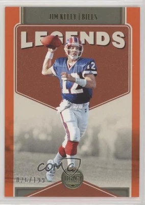 2022 Panini Legacy Legends Orange /199 Jim Kelly #111 HOF - Image 1 of 2