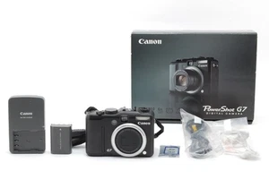 [MINT W/Box] Canon PowerShot G7 10.0MP BLACK Compact Digital Camera From JAPAN - Picture 1 of 9