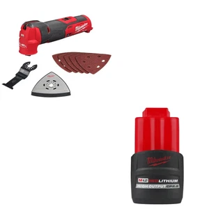 Milwaukee 2526-20 M12 12 Volt FUEL™ Oscillating Multi-Tool + 2.5ah Battery - Picture 1 of 5