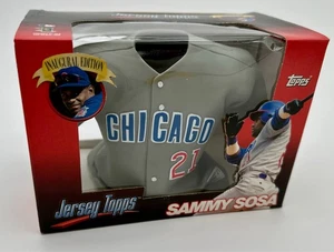 1999 Jersey Topps Inaugural Edition MLB Jersey Statue Memorabilia - Sammy Sosa - Picture 1 of 1