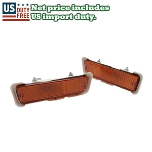 Fit Isuzu Faster Bedford KB Chevrolet LUV Pickup KB20 FRT Bumper Light Lamp Pair - Picture 1 of 6