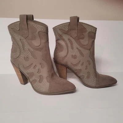 Botines occidentales Carlos by Carlos Santana Sterling para mujer talla 10 Foto 1 de 4