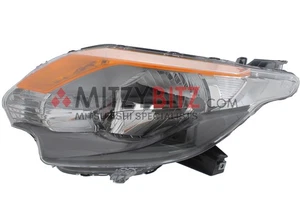 Front Left Halogen Head Light for Mitsubishi L200 KL3T Series 5 2.5D - Picture 1 of 7