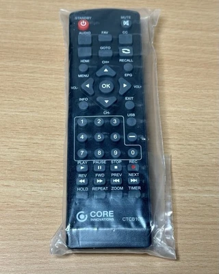 Core Innovations CTCB105 Telecomando per TV Convertitore DVR Box - Immagine 1 di 4