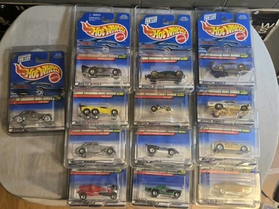 Juego completo Hot Wheels 2000 Treasure Hunt *Incluye ambas variaciones de cable de 1936* Foto 1 de 4