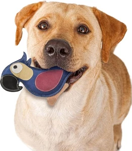 Spot Dura-Fused Colors Hundespielzeug aus Naturleder mit Quietscher - Neu mit Etikett - Bild 1 von 4