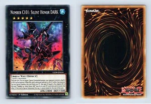 Number C101 : Silent Honor Dark #EN010 YuGiOh Duels From Deep 1st Ed Common TCG - Picture 1 of 1
