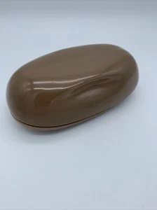 Vintage MCM Russel Wright Iroquois Casual China Nutmeg Brown Covered Butter Dish - Picture 1 of 3